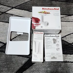 KITCHEN AID STAND MIXER ATTACHMENTS GRINDER FOOD SAUSAGE STUFFER KITS